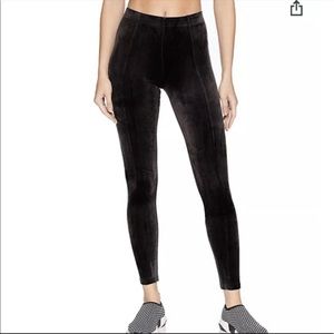 Marc New York Velvet black leggings